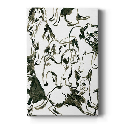 Canine Collage I - Canvas Art Print