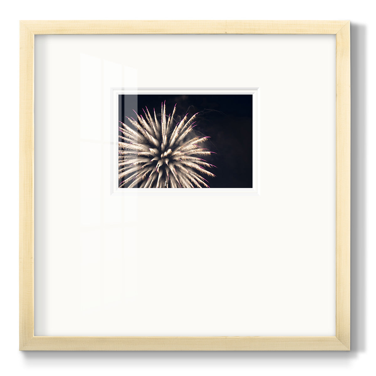 Sky Bloom - Double Matboard Framed Print