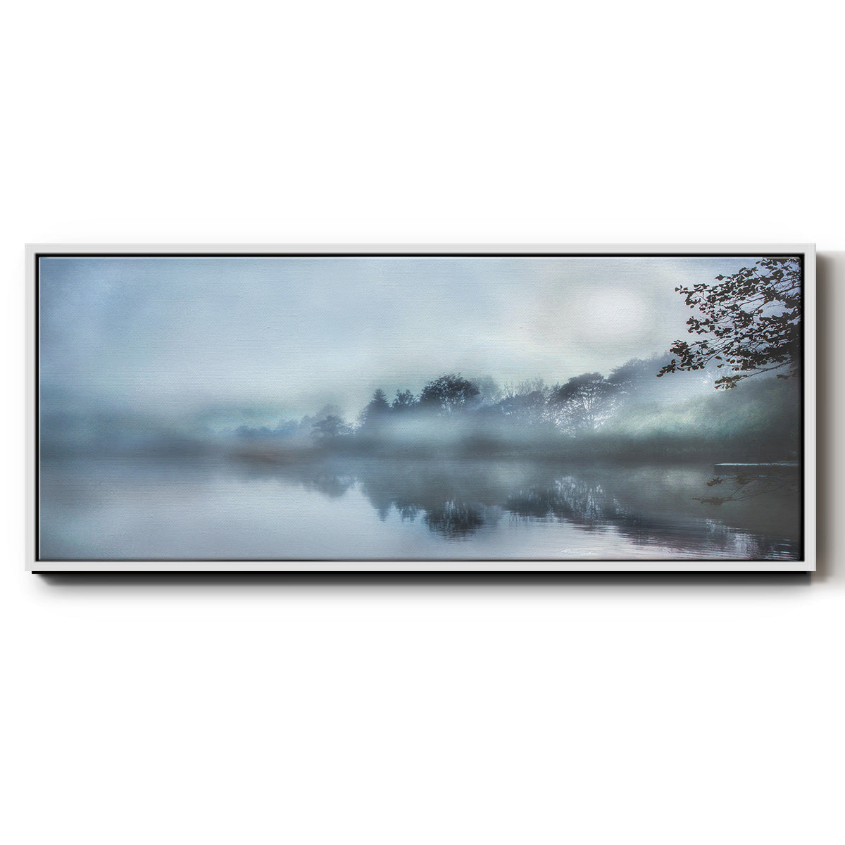 Morning Wonders - Floater Framed Canvas Print