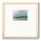 Twilight Vista Study I - Double Matboard Framed Print