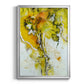 Golden Foliage II - Modern Framed Canvas Print