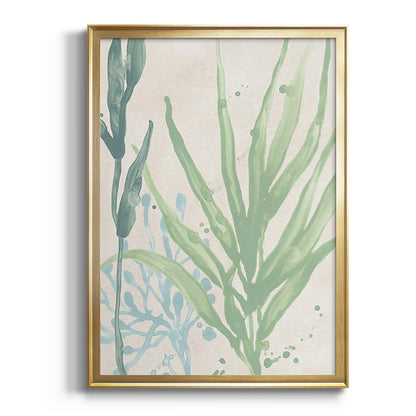 Swaying Seagrass I - Modern Framed Canvas Print