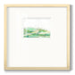 Green Mist Vista I Premium Framed Print Double Matboard