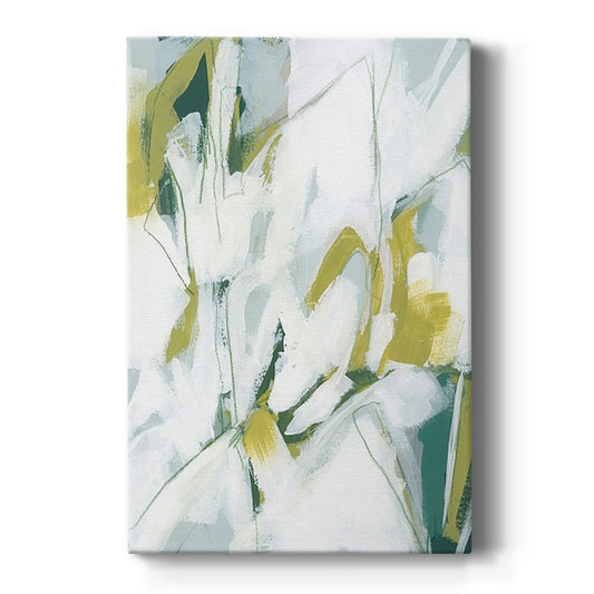 Emerald Ice II - Canvas Art Print