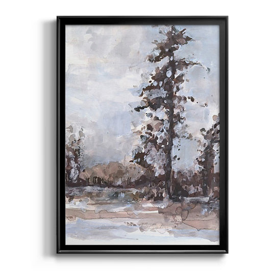 Vintage Tree Moment II - Modern Framed Canvas Print