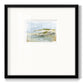 Sea Cove Impression I Premium Framed Print Double Matboard