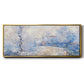 The Entrance to Giverny Under the Snow, 1885 - Floater Framed Canvas Print