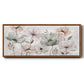 Blushing Garden - Floater Framed Canvas Print