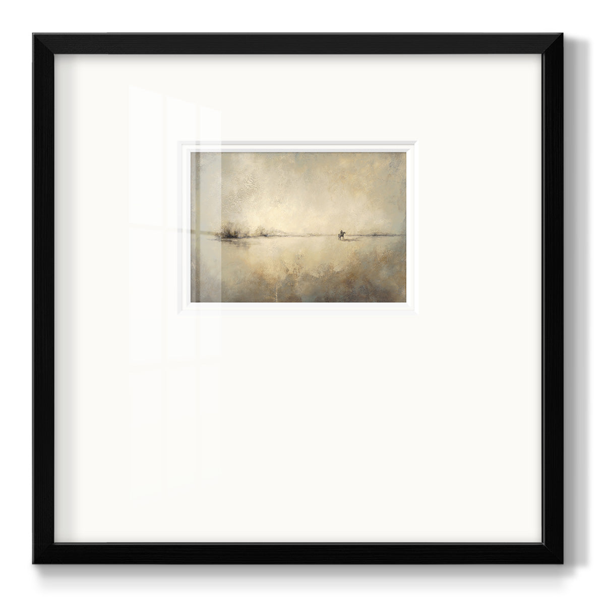 Travelers- Premium Framed Print Double Matboard