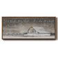 Silent Night - Floater Framed Canvas Print