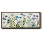 Blue Meadow - Floater Framed Canvas Print