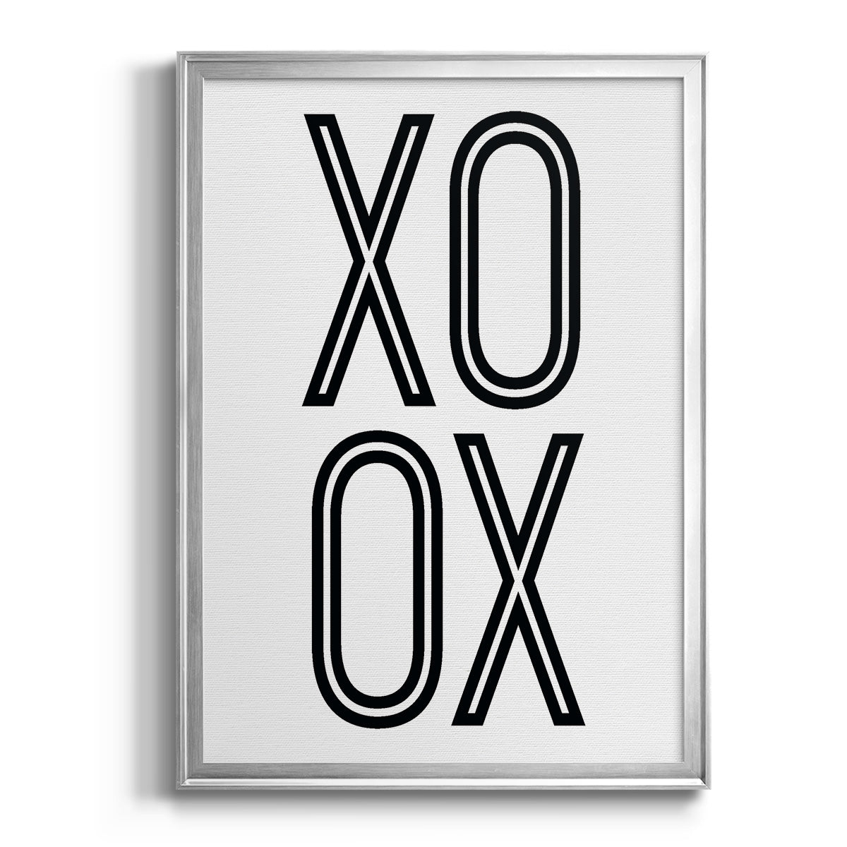 Bold Love I - Modern Framed Canvas Print