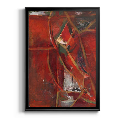 City Life II - Modern Framed Canvas Print