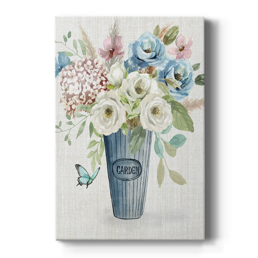 Garden Bouquet Premium Gallery Wrapped Canvas - Ready to Hang