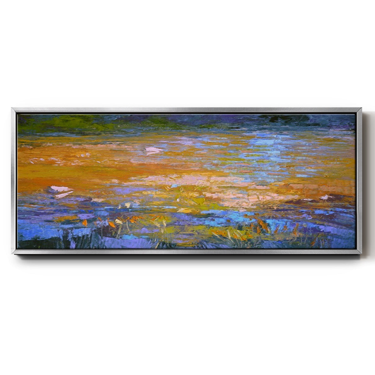 Indian Summer - Floater Framed Canvas Print
