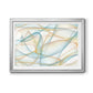 Curves and Waves V - Modern Framed Art Print