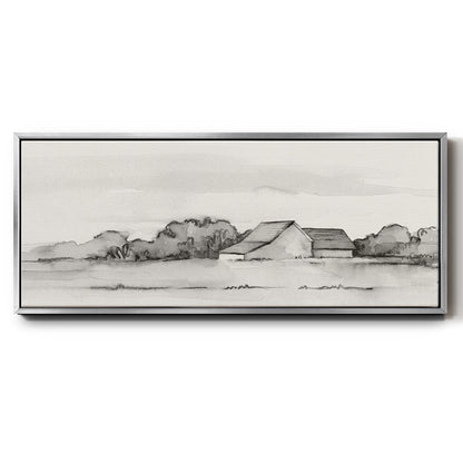 Wyeth Barn II - Floater Framed Canvas Print
