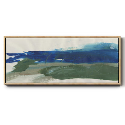 Mirages III - Floater Framed Canvas Print