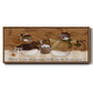 Snowballs - Floater Framed Canvas Print