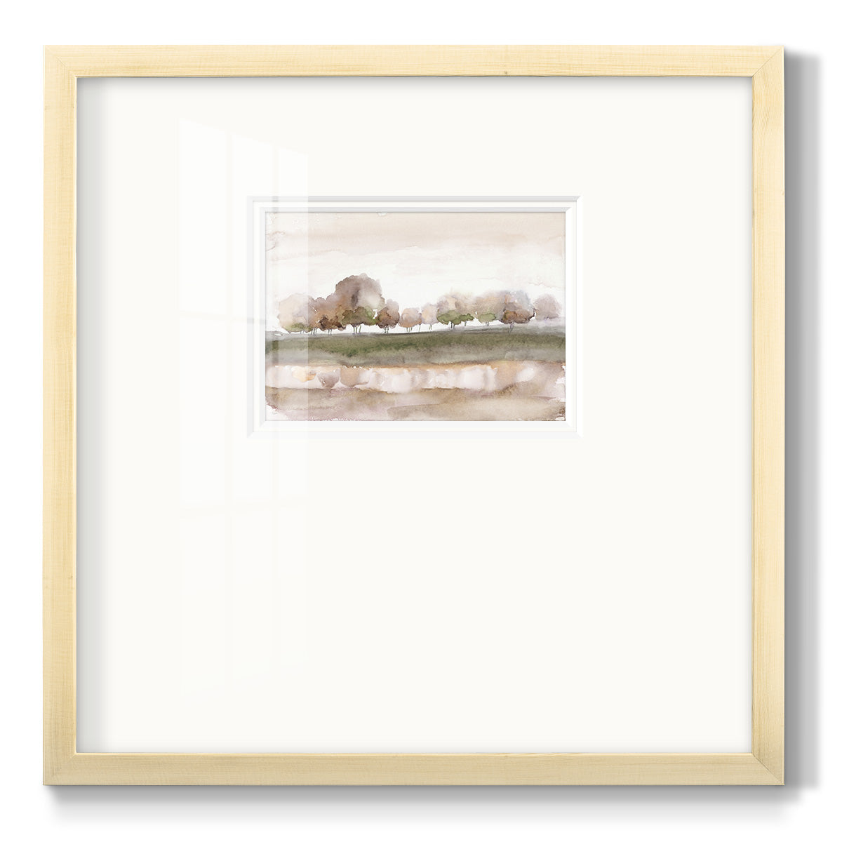 Soft Welcome Spring - Double Matboard Framed Print