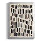 Chalk and Flint III - Modern Framed Canvas Print
