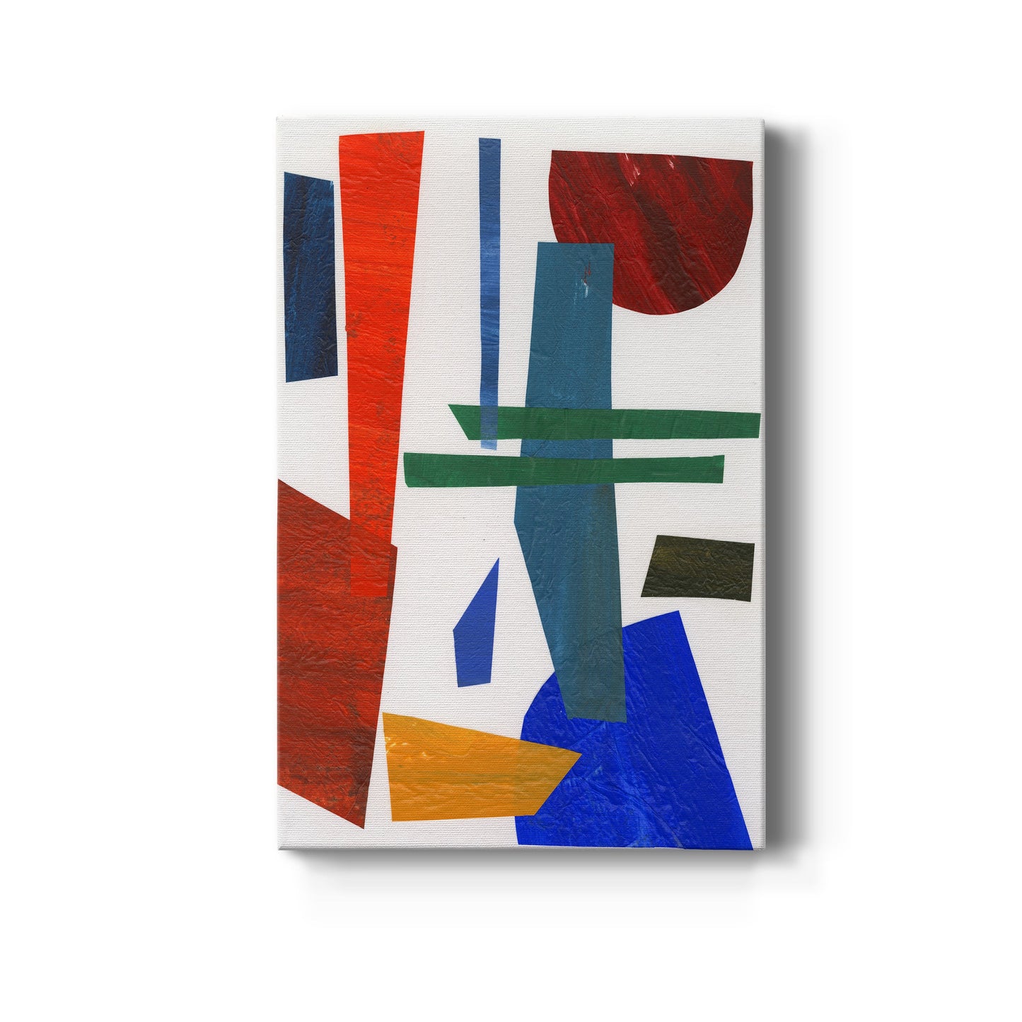 Colorful Shapes IV Premium Gallery Wrapped Canvas - Ready to Hang