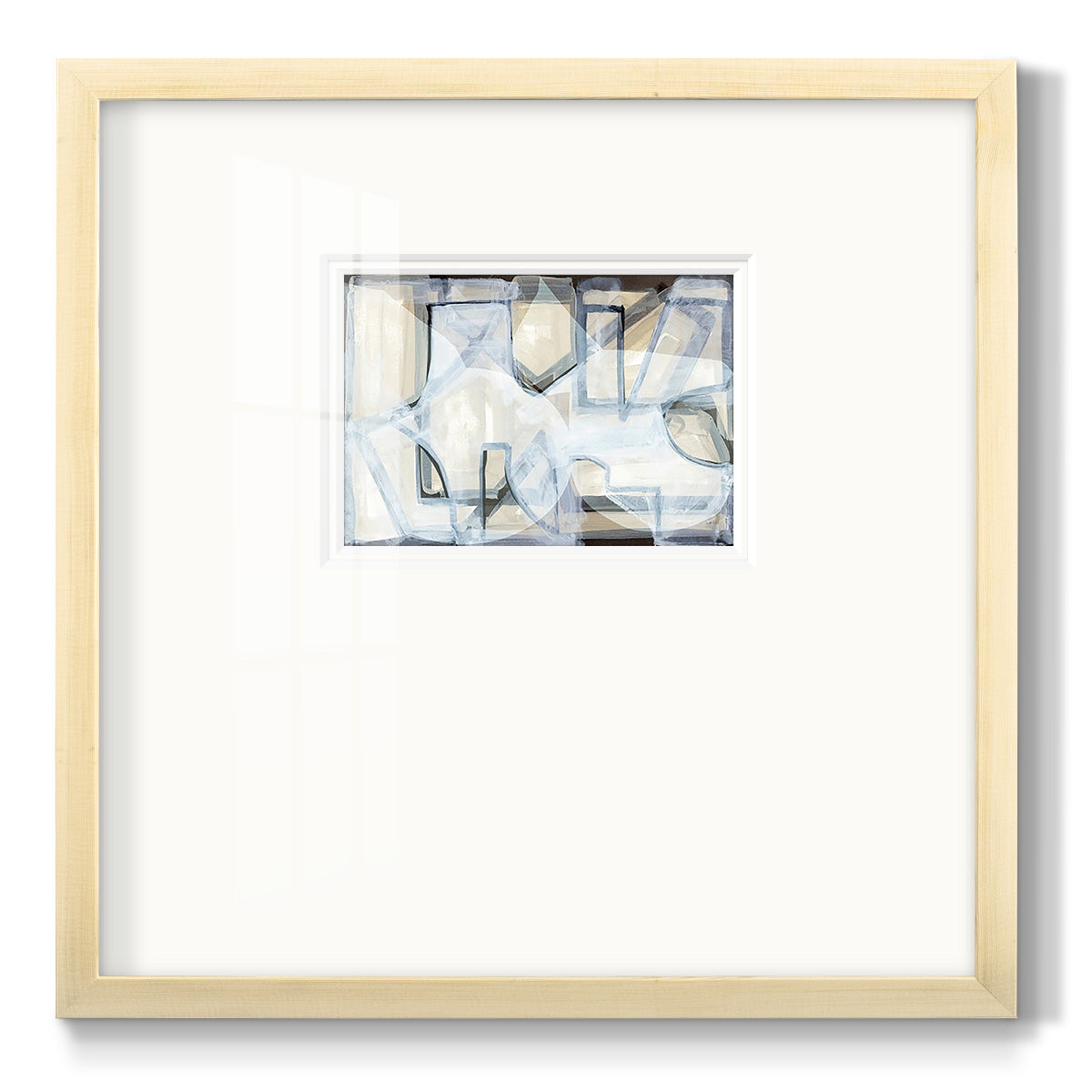 B&W I - Double Matboard Framed Print
