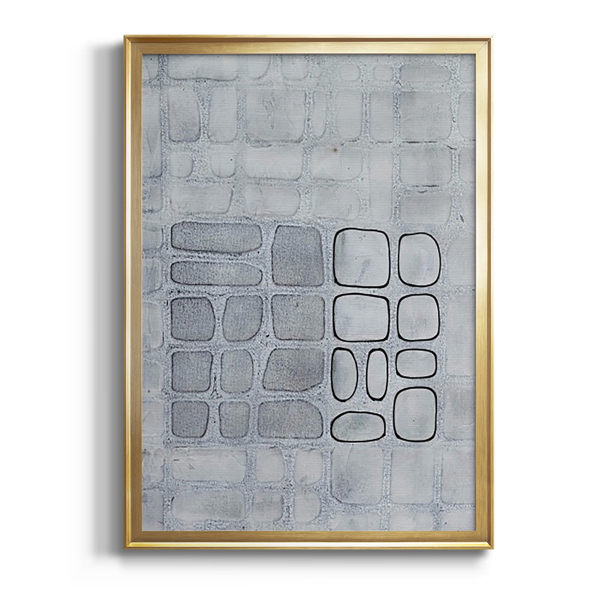 Lumen Colour II - Modern Framed Canvas Print