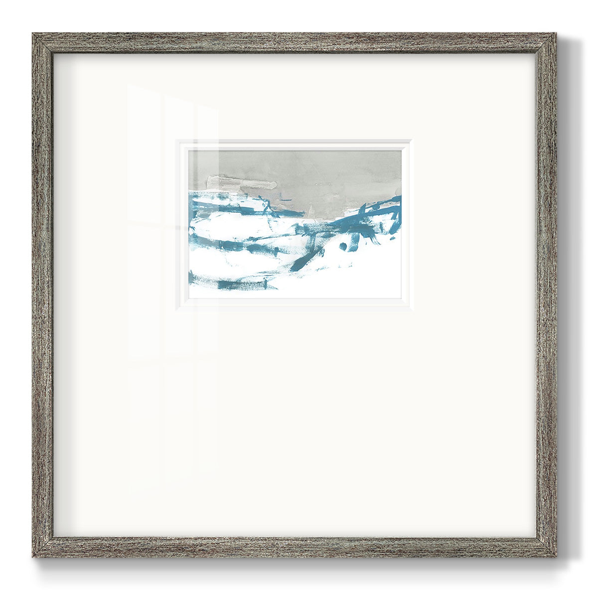 Meta Land III Premium Framed Print Double Matboard