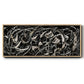Linear Movement II - Floater Framed Canvas Print