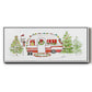 Holiday Camper I - Floater Framed Canvas Print