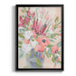 Blush Array II - Modern Framed Canvas Print