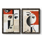 Faces of A Century III - Premium Framed Canvas 2 Piece Set - Ready to Hang