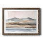Autumn Mountain Valley II - Barnwood Framed Art Print