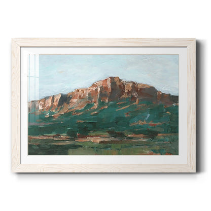 Heading West II - Barnwood Framed Art Print