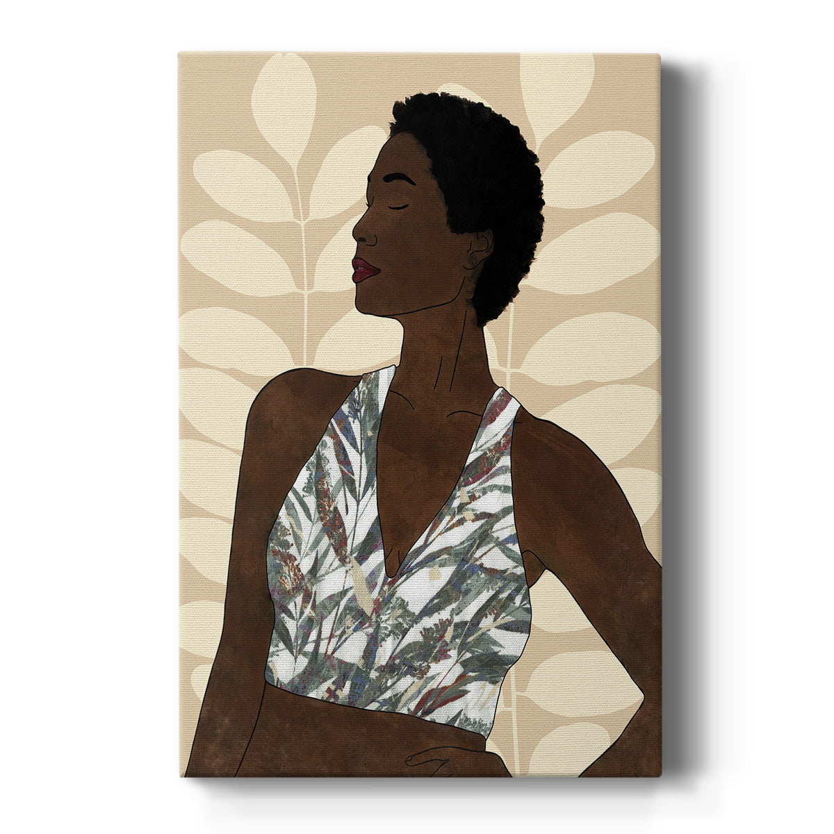 Ethnic Beauty I - Canvas Art Print