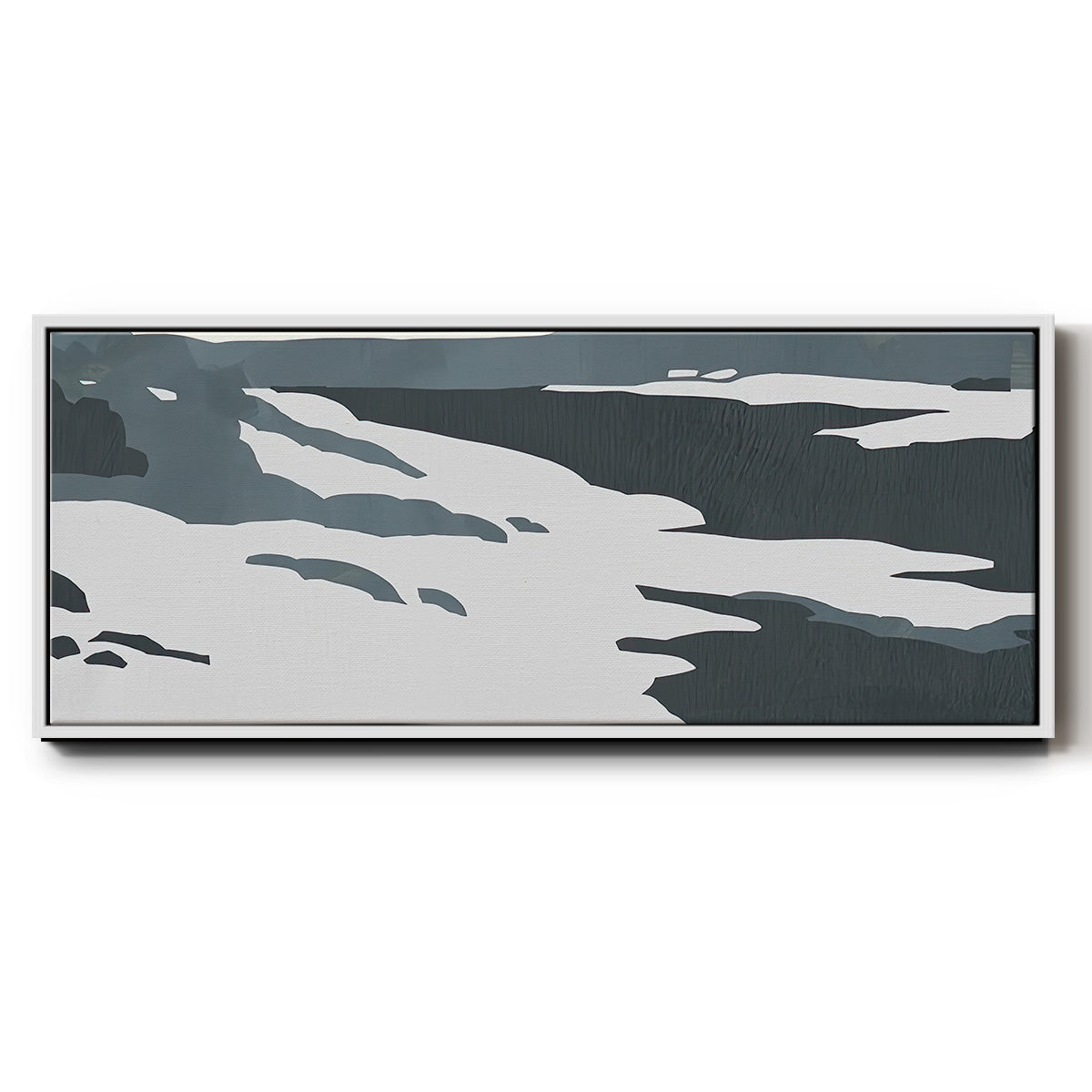 Cutter Island III - Floater Framed Canvas Print