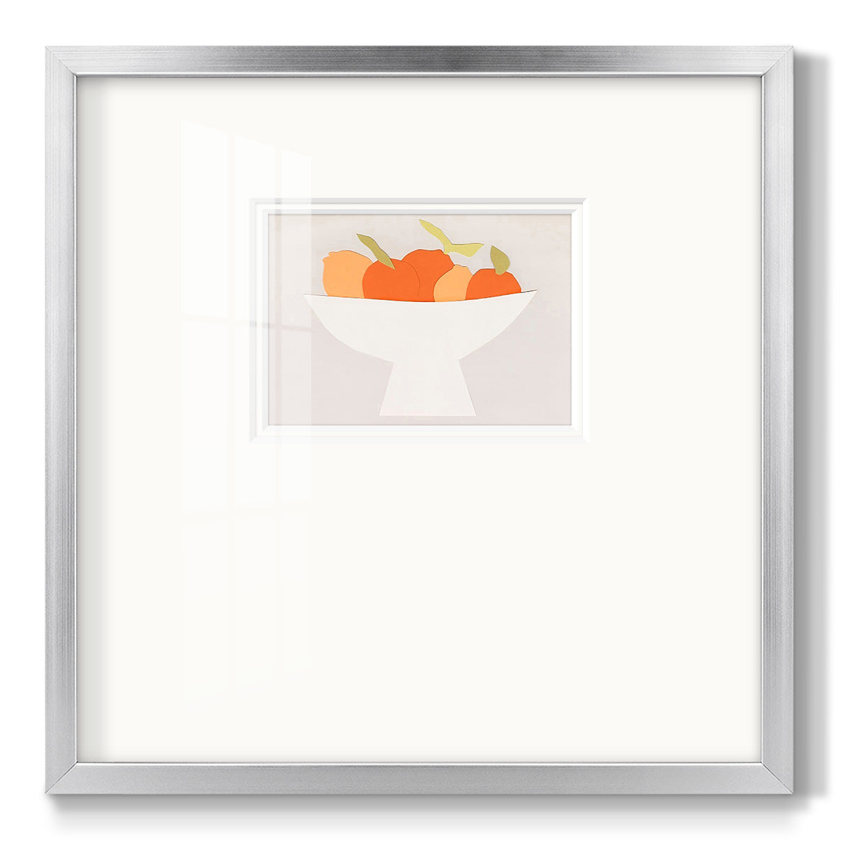 Sumo Citrus I - Double Matboard Framed Print
