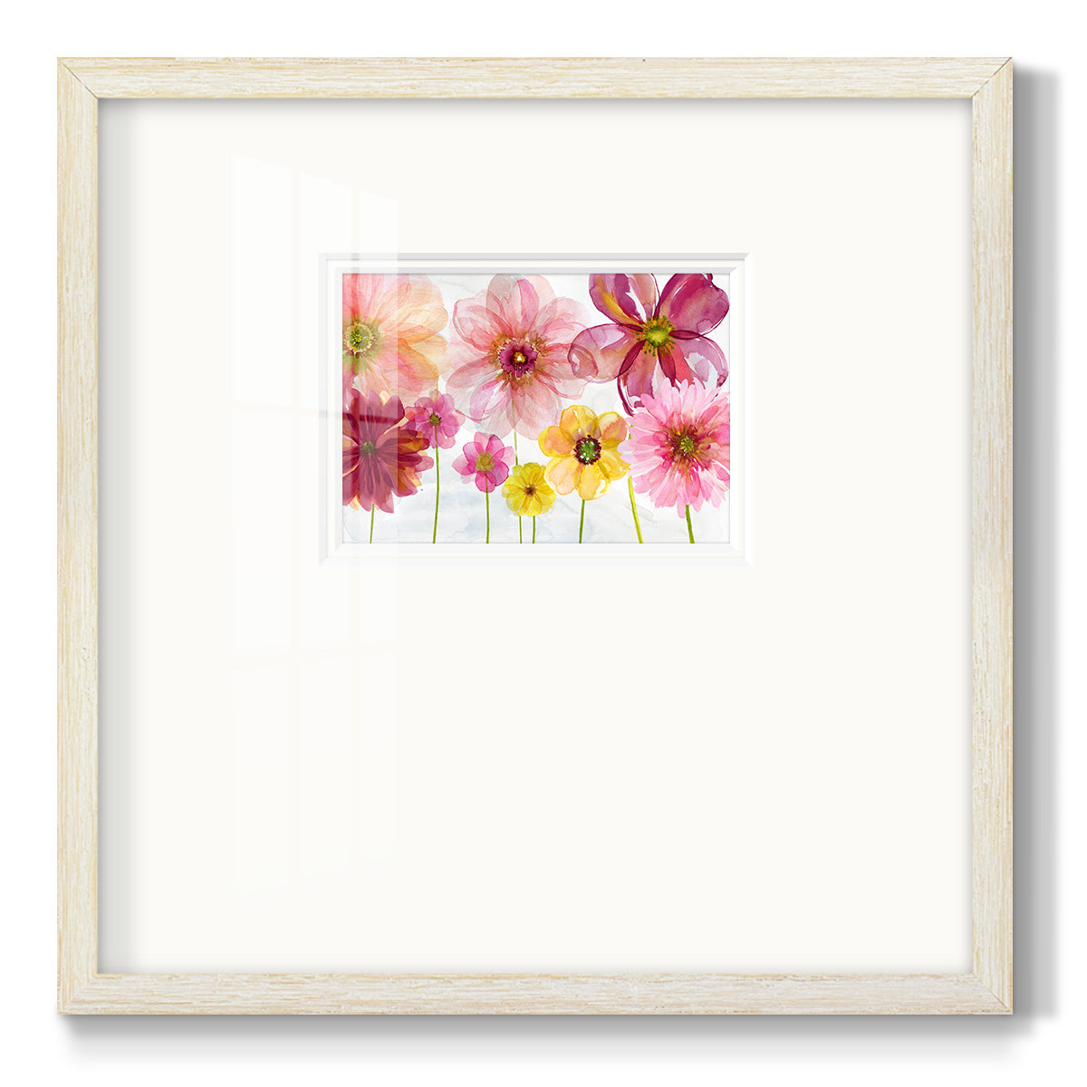 Pop Of Spring Premium Framed Print Double Matboard