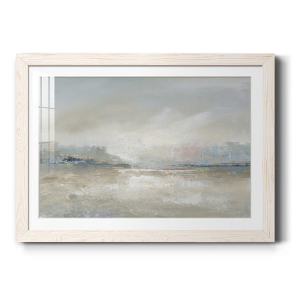 Horizon Haze - Barnwood Framed Art Print