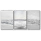 Gentle Tides I - Floater Framed Canvas Set