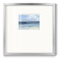 Beach Trio Premium Framed Print Double Matboard