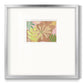 Neutral Blooms II - Double Matboard Framed Print