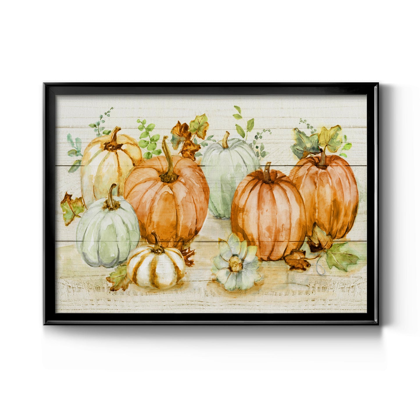 Harvest Pumpkins Premium Classic Framed Canvas - Ready to Hang