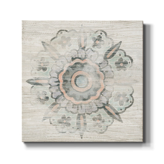 Weathered Emblem II - Canvas Art Print