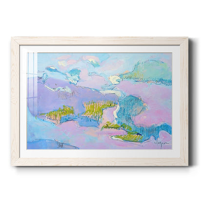 Come to My Window - Barnwood Framed Art Print