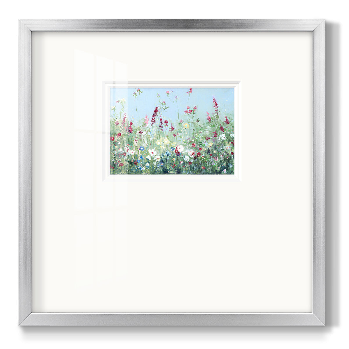 Sweet Summer Meadow - Double Matboard Framed Print