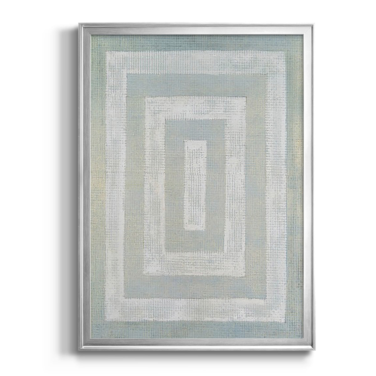 Inner Hall I - Modern Framed Canvas Print