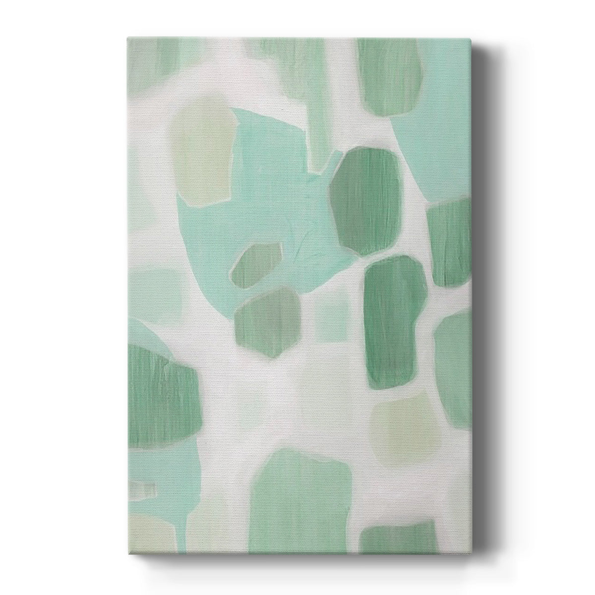 River Shapes II Premium Gallery Wrapped Canvas - Ready to Hang