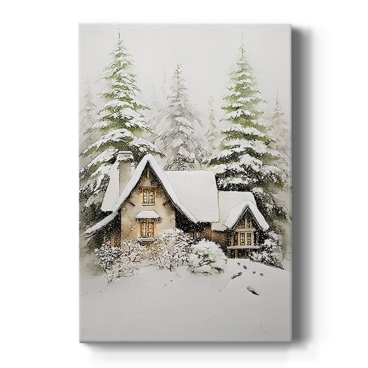 Silver Fir at Dusk - Canvas Art Print
